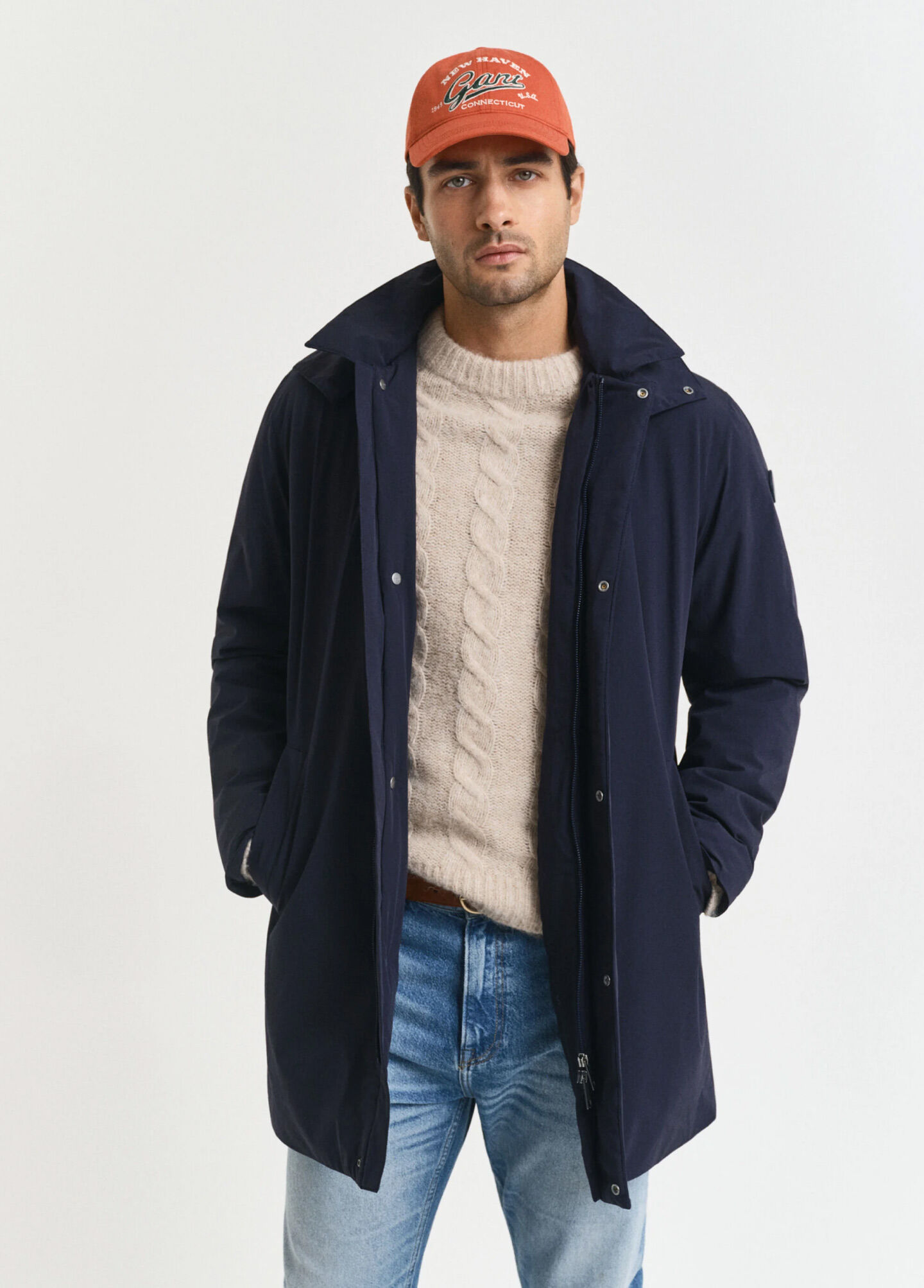 Gewatteerde Car Coat