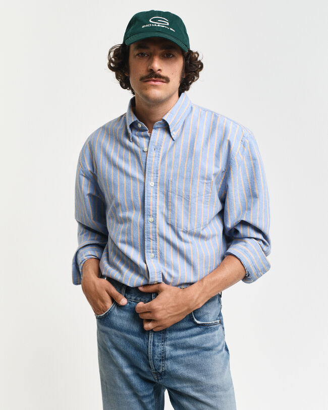 Relaxed Fit gestreept Archive Oxford-hemd