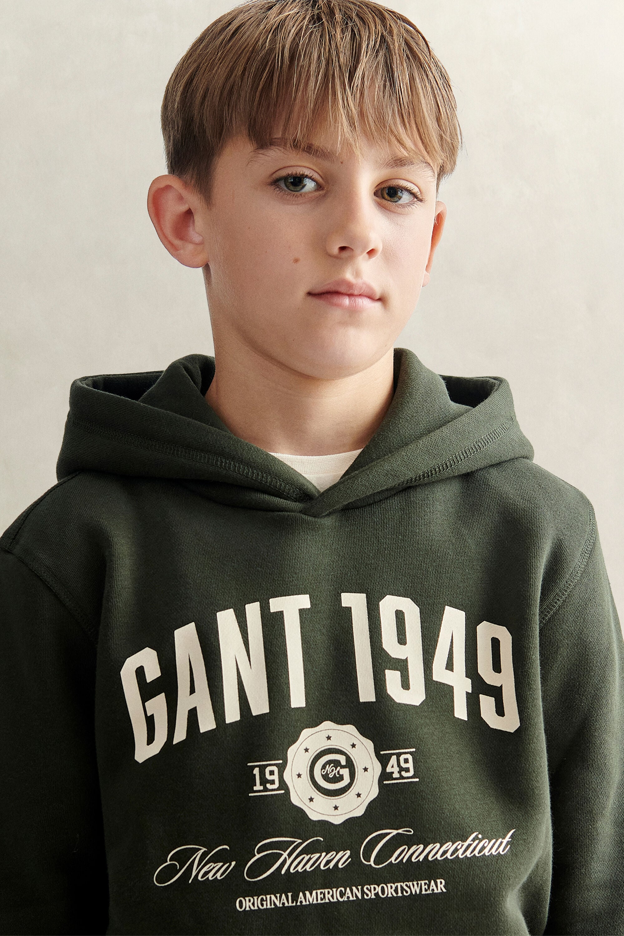 Sweat à capuche style universitaire Ado Garçon