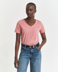 T-shirt col V Shield