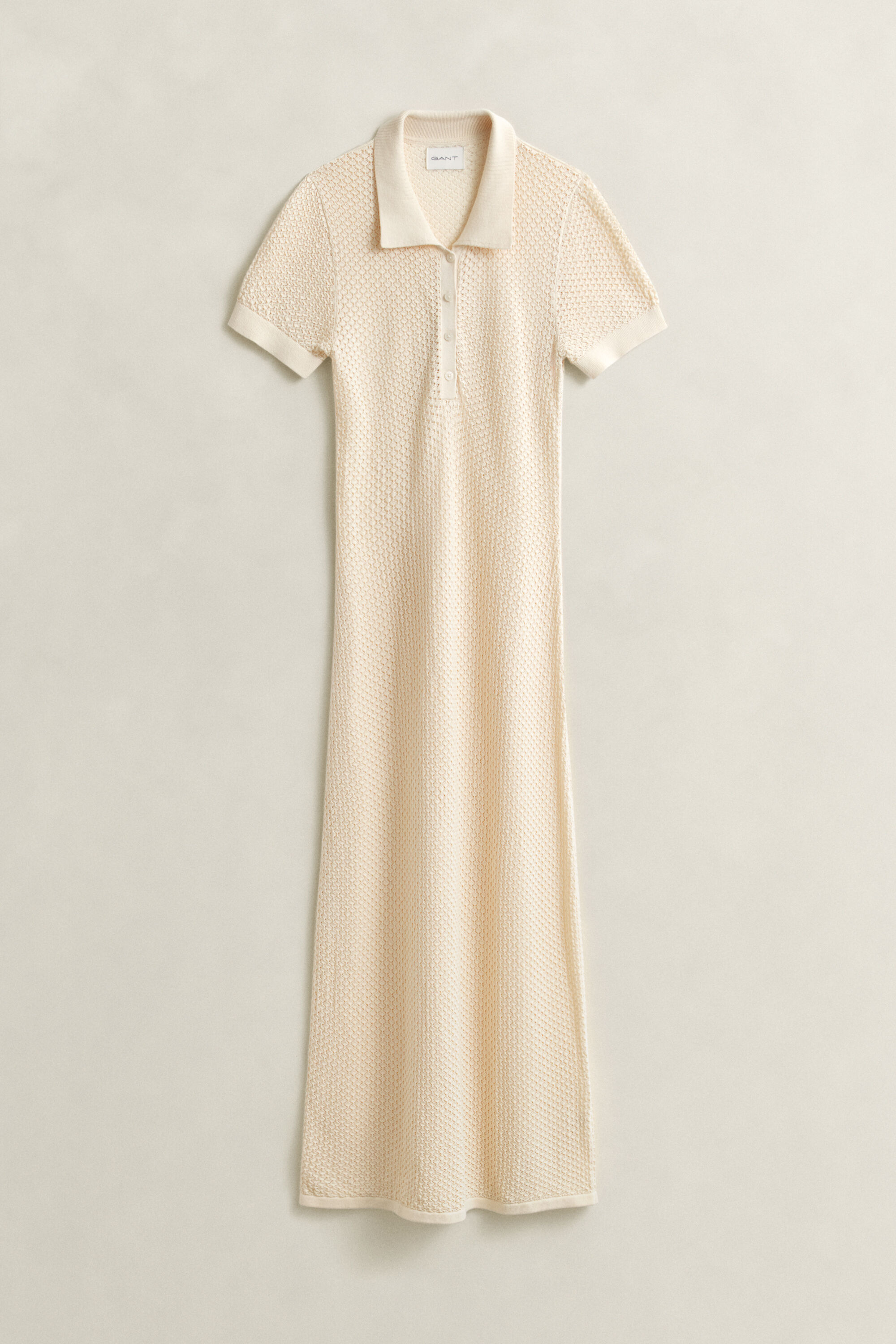 Robe rugger en maille ajourée