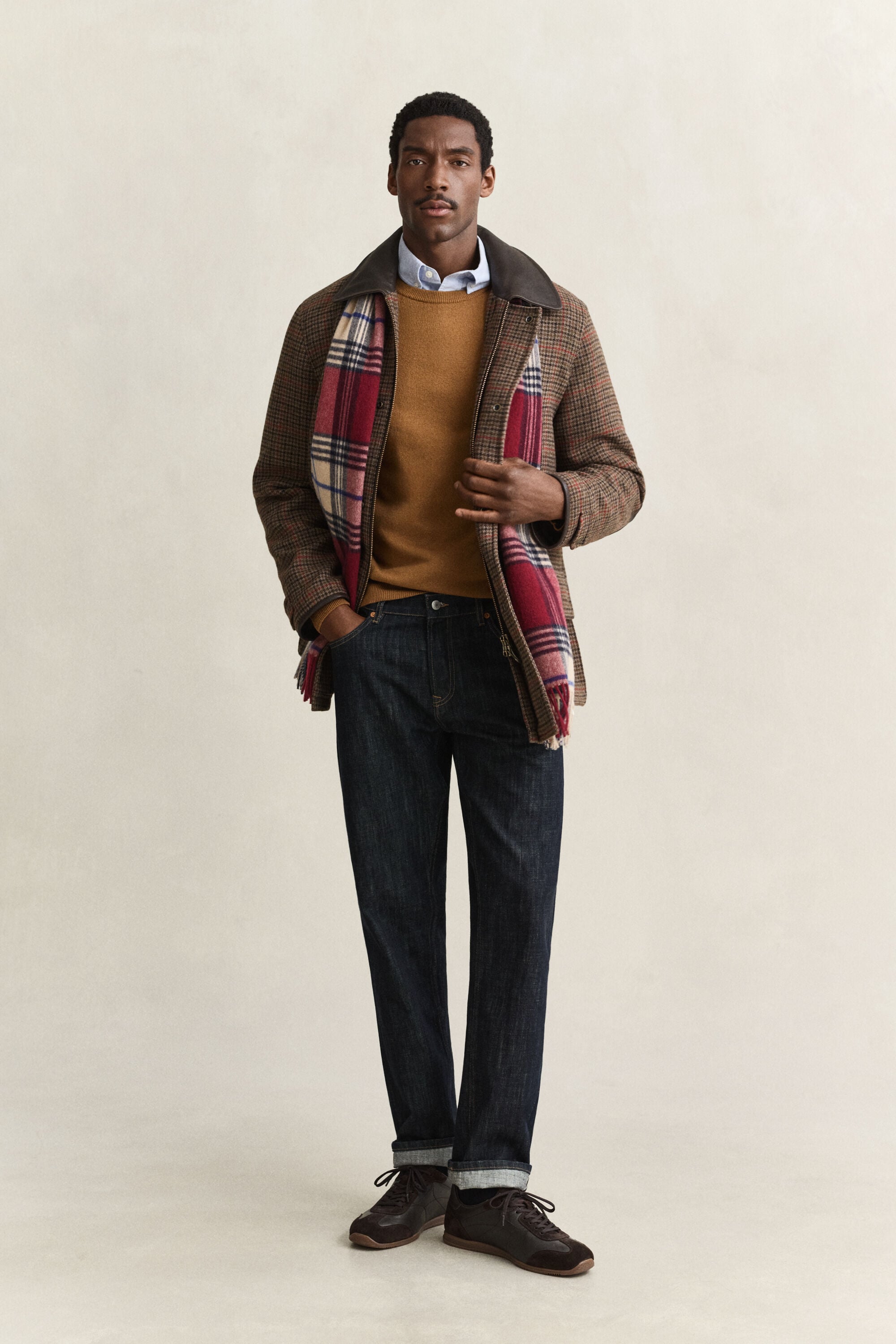 Pull col rond en laine d’agneau