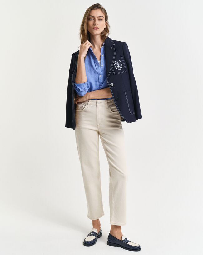 Chemise regular fit en lin