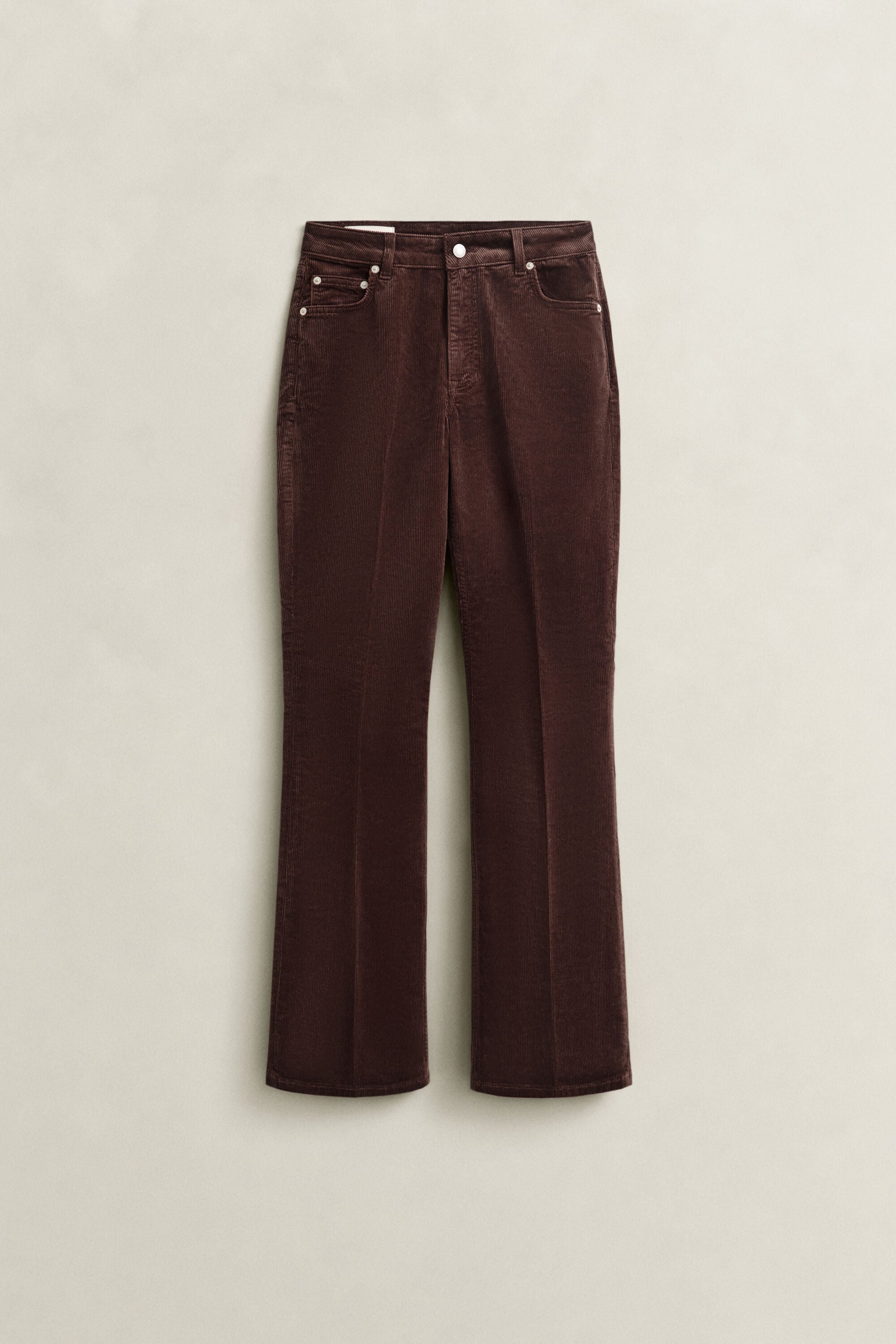 Flared corduroy jeans