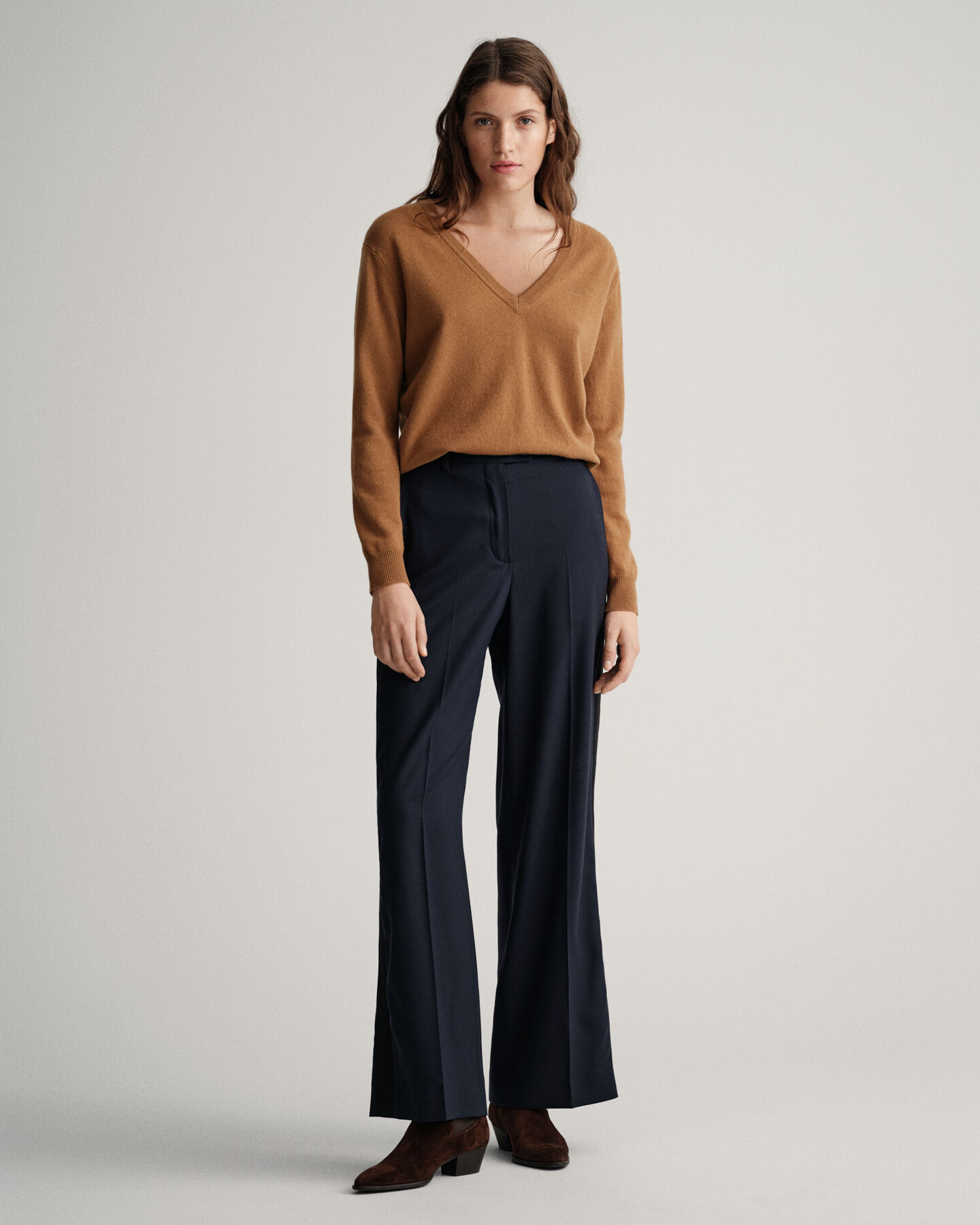 Pantalon taille haute Tuxedo