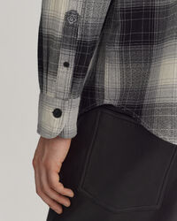 Relaxed Fit Shadow hemd met ruitje