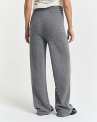 Broek van gebreide wol