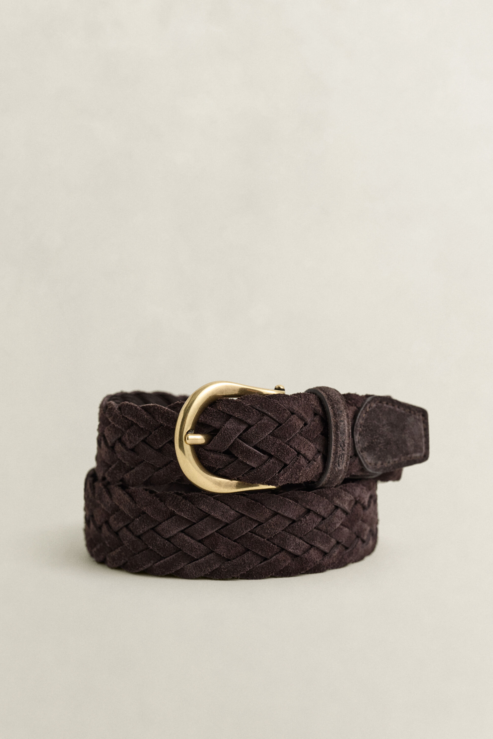 Ceinture en daim tressé