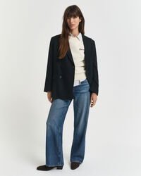 Trui met ronde hals en kleurblokken