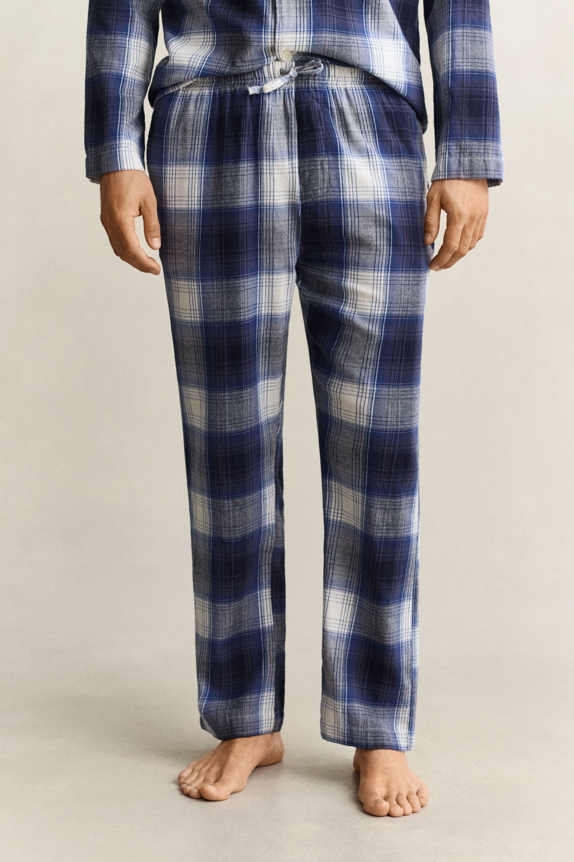Coffret cadeau pyjama en flanelle à carreaux
