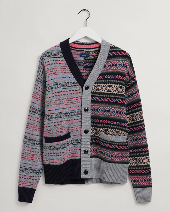 REMAKE Fair Isle vest