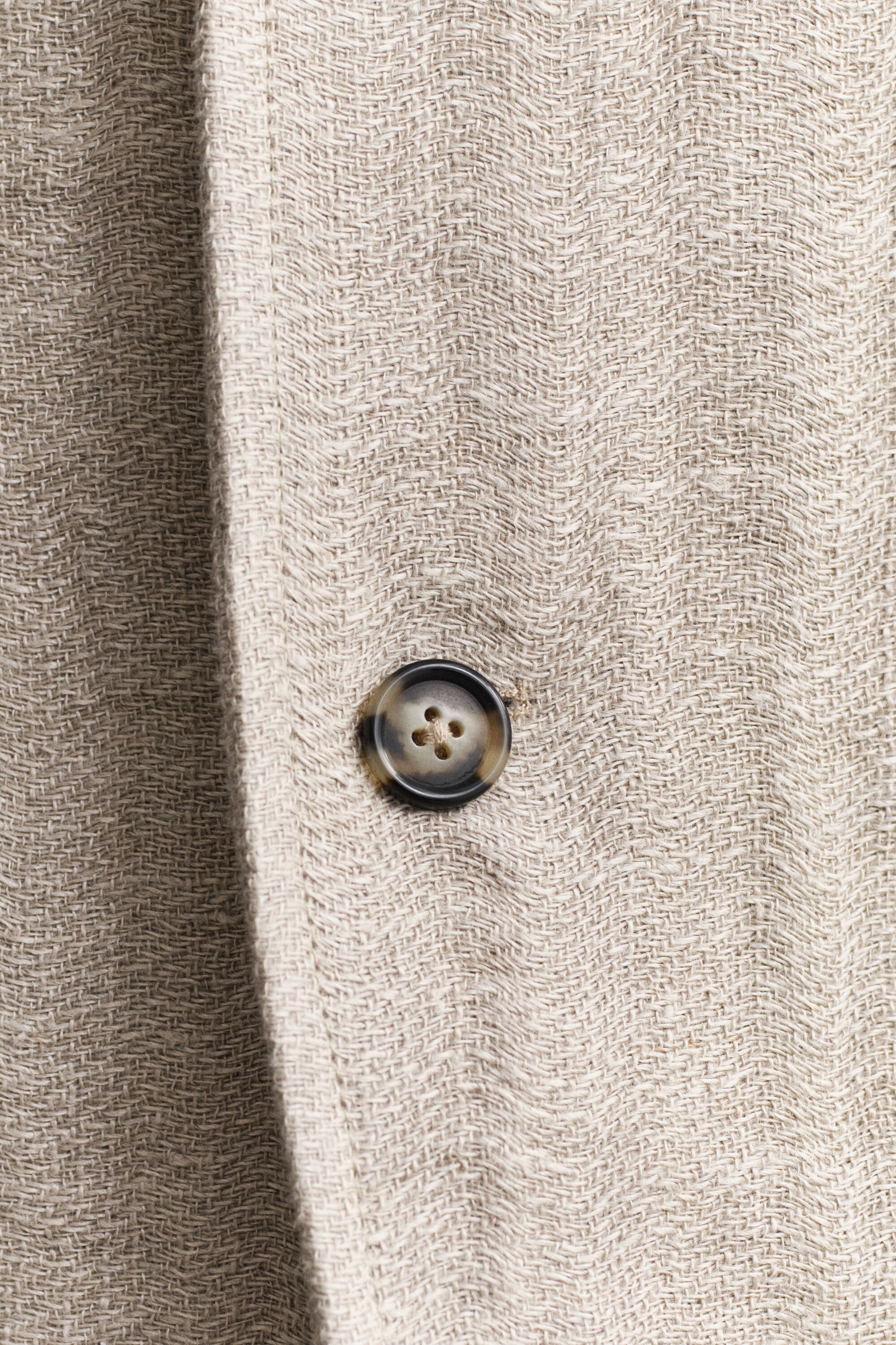 Veste en lin délavé