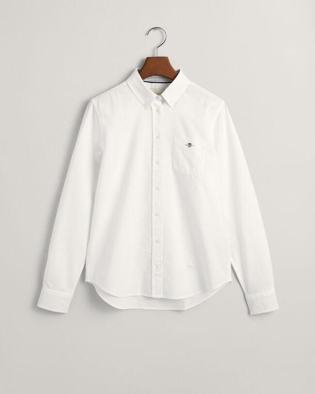 Basic Regular Fit Oxford-hemd