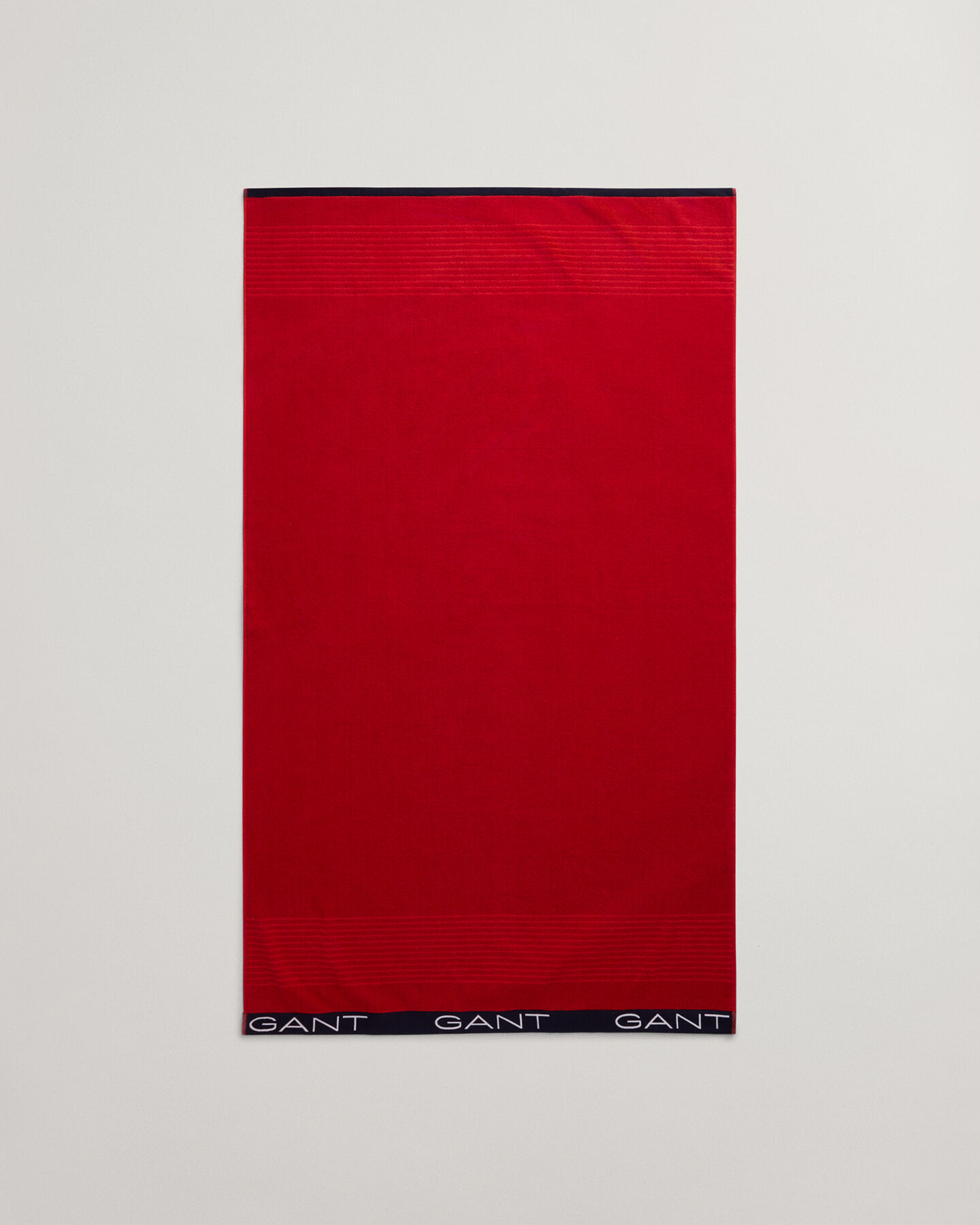 Strandlaken met ton sur ton streepje