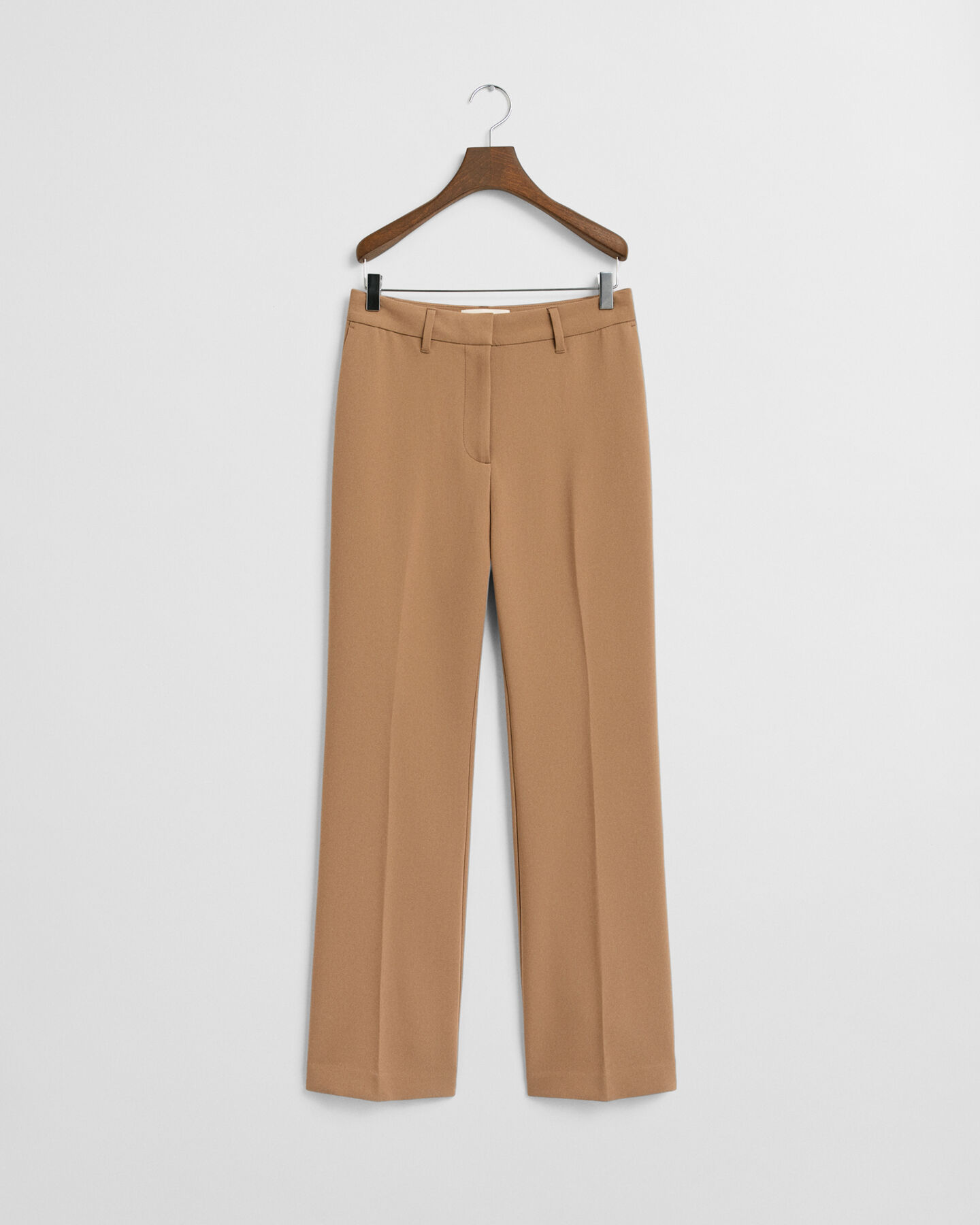 Pantalon habillé coupe slim évasé