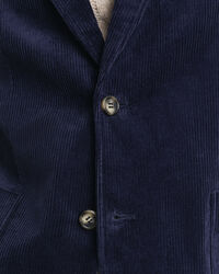 Veste blazer regular fit en velours côtelé