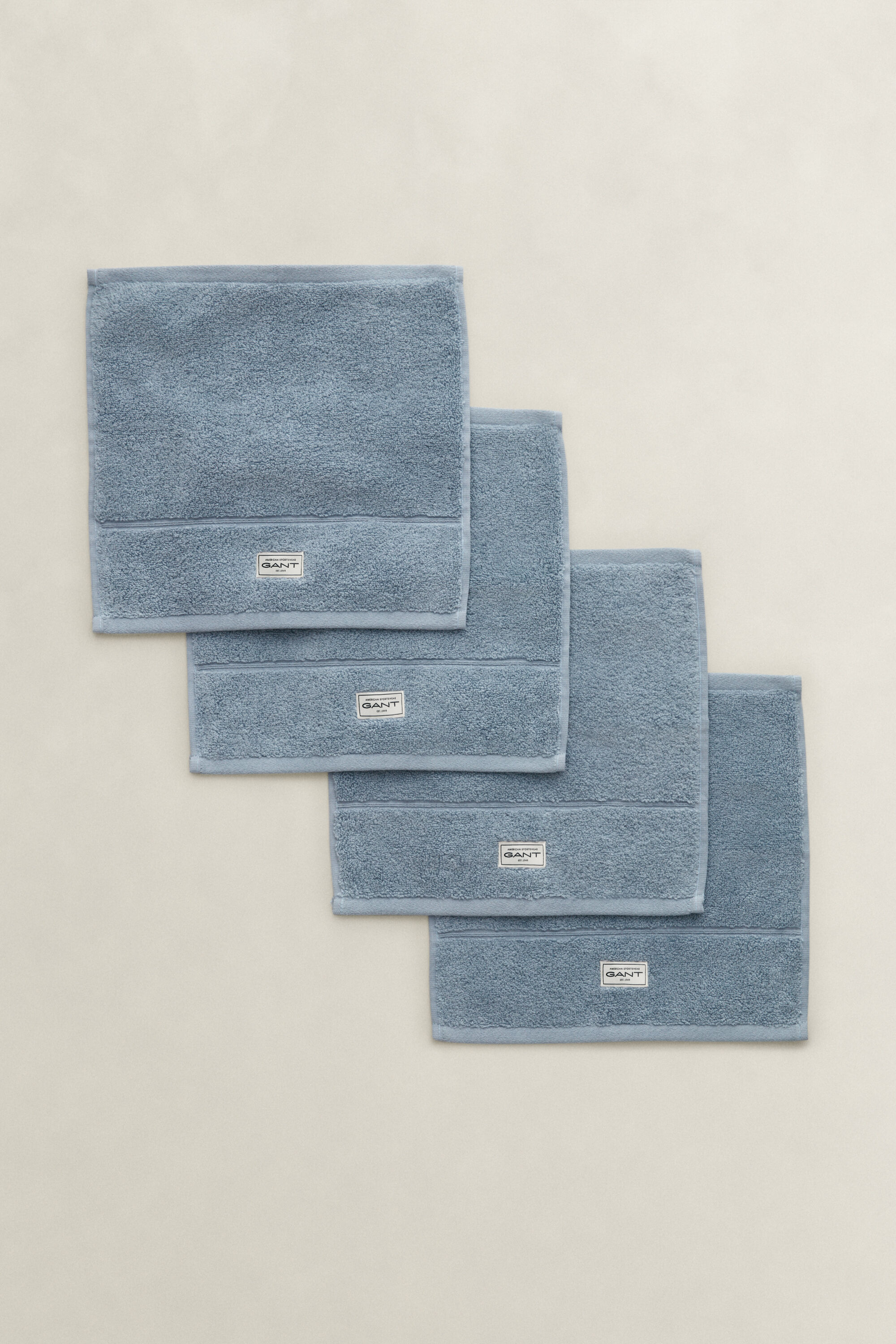 Set van vier Premium handdoeken 30 x 30 cm