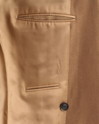 Veste blazer de costume ultra-ample en flanelle