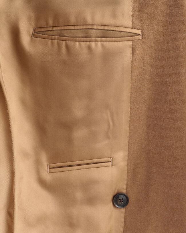 Veste blazer de costume ultra-ample en flanelle