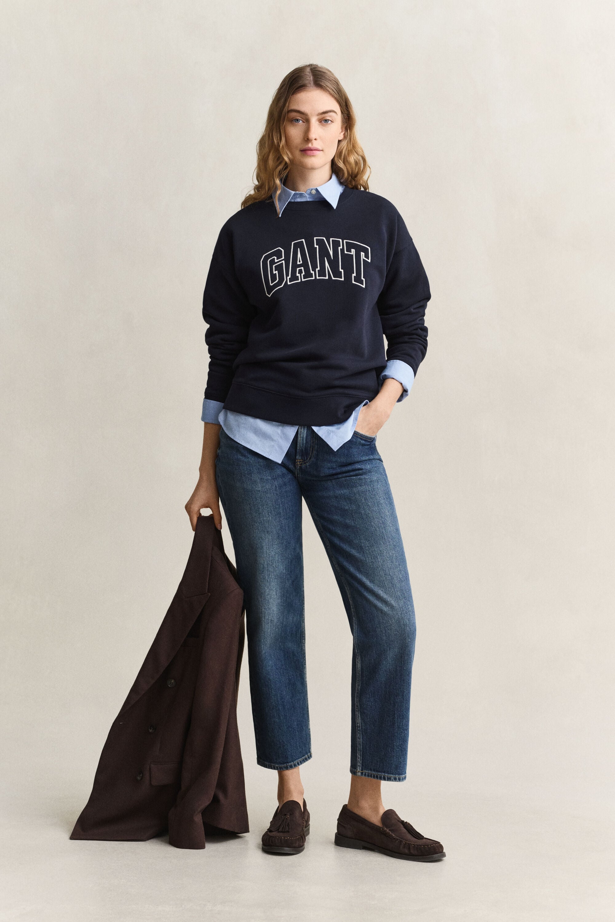 Sweatshirt met print