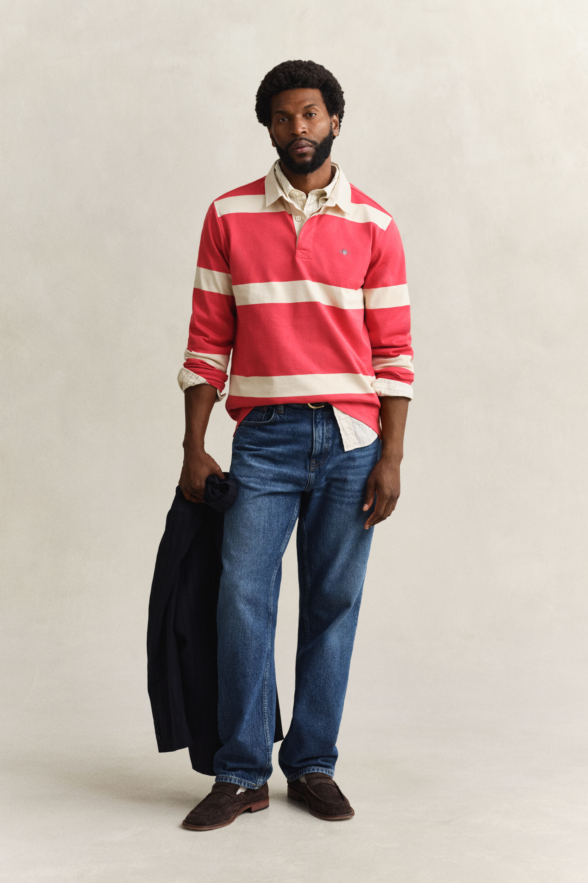 Polo Rugger à rayures