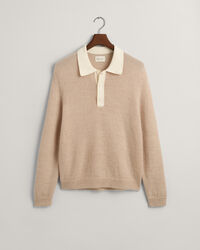 Rugger en coton et mohair