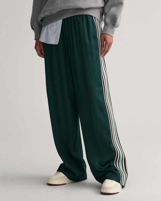 Relaxed Fit gestreepte Pull-On broek