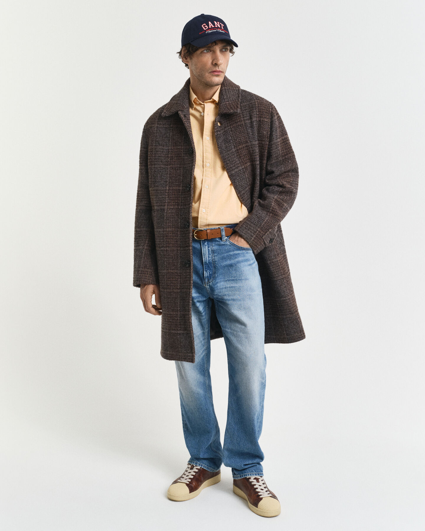 Chemise coupe regular en coton Oxford classique