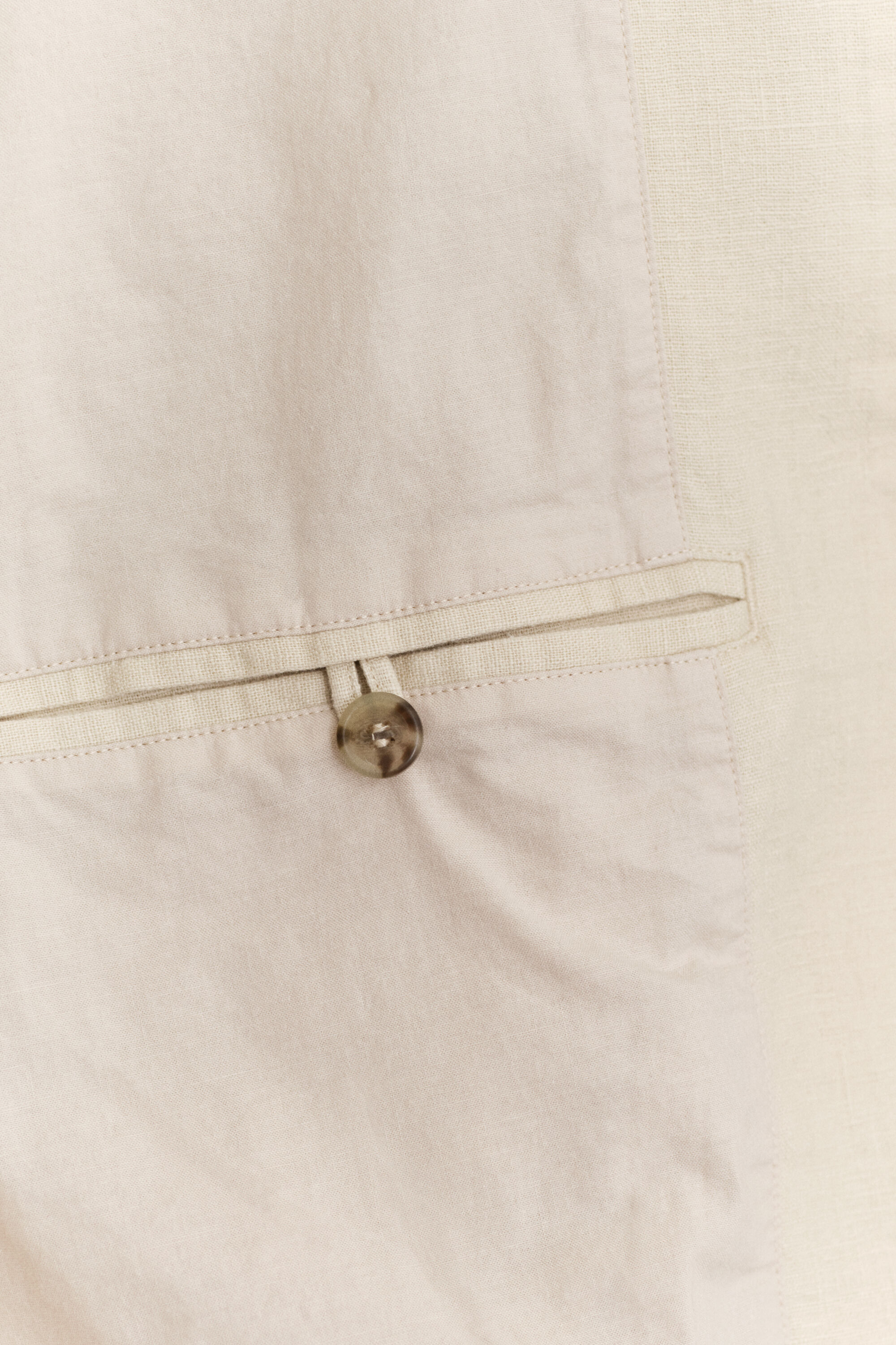 Veste Harrington en lin mélangé