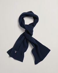 Teens gebreide wollen sjaal