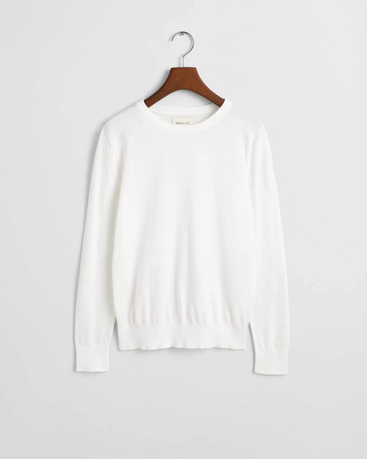 Pull col rond en maille fine