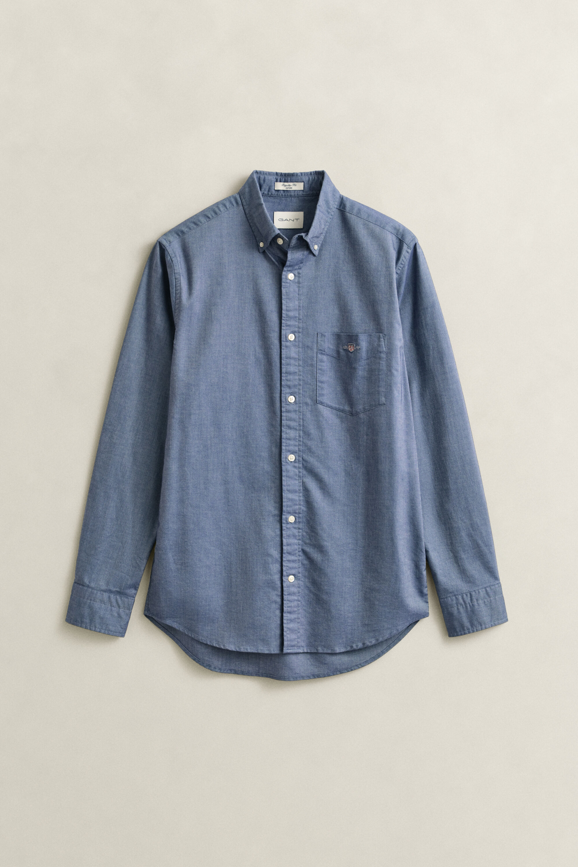 Chemise coupe regular en coton Oxford classique