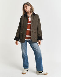 Rugger en maille à rayures