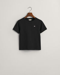 Teen Girls Shield T-shirt met rib