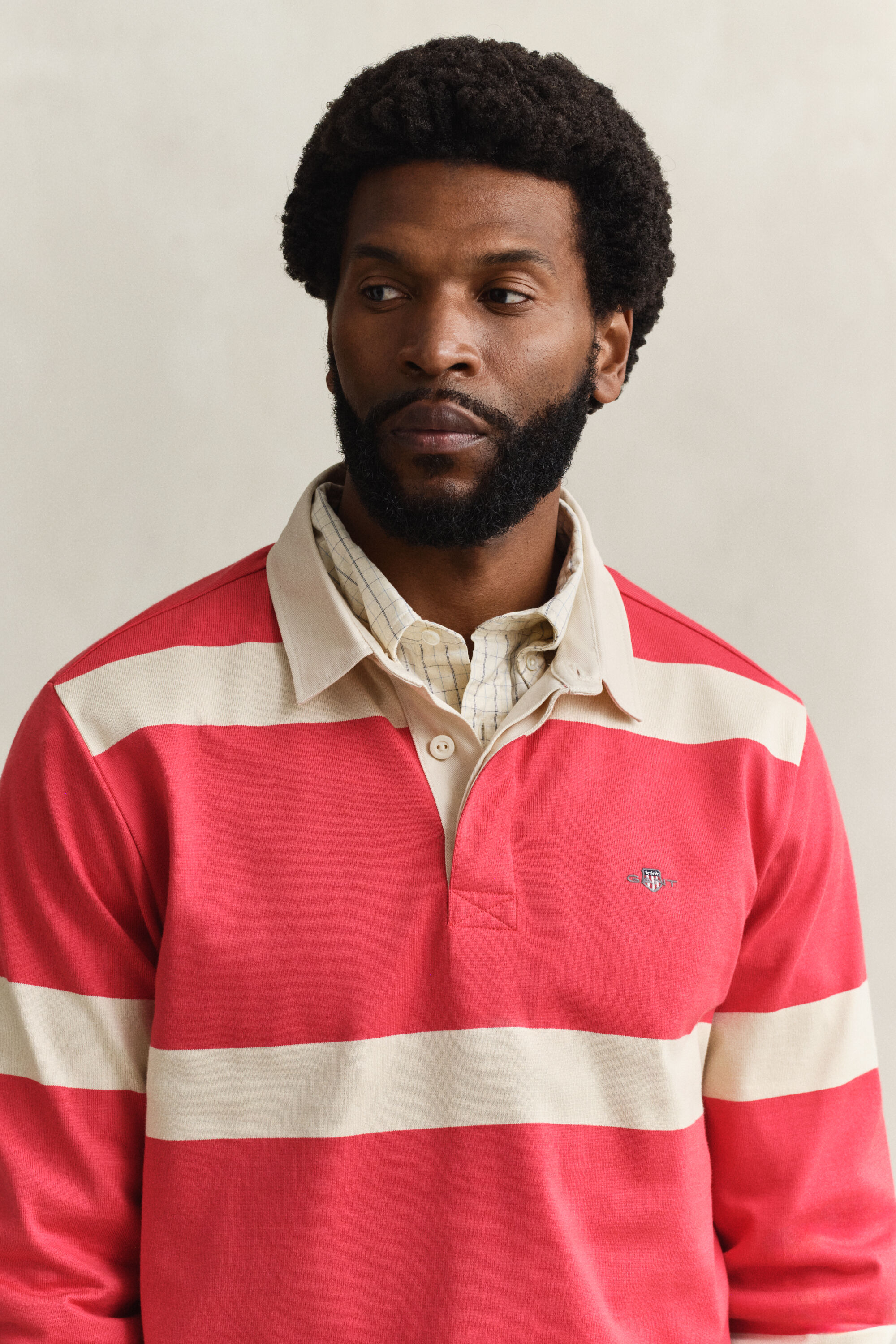 Polo Rugger à rayures