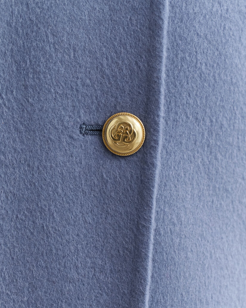 Jekker met handgestikt detail