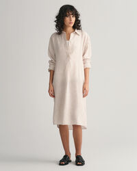 Linnen overhemdjurk met strepen