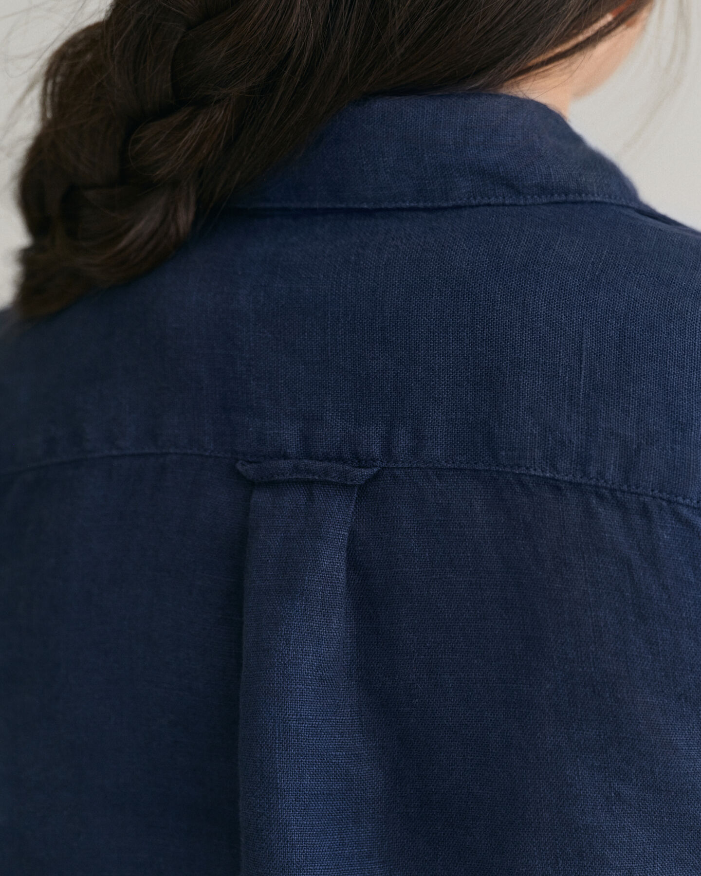 Kids linnen hemd met korte mouwen