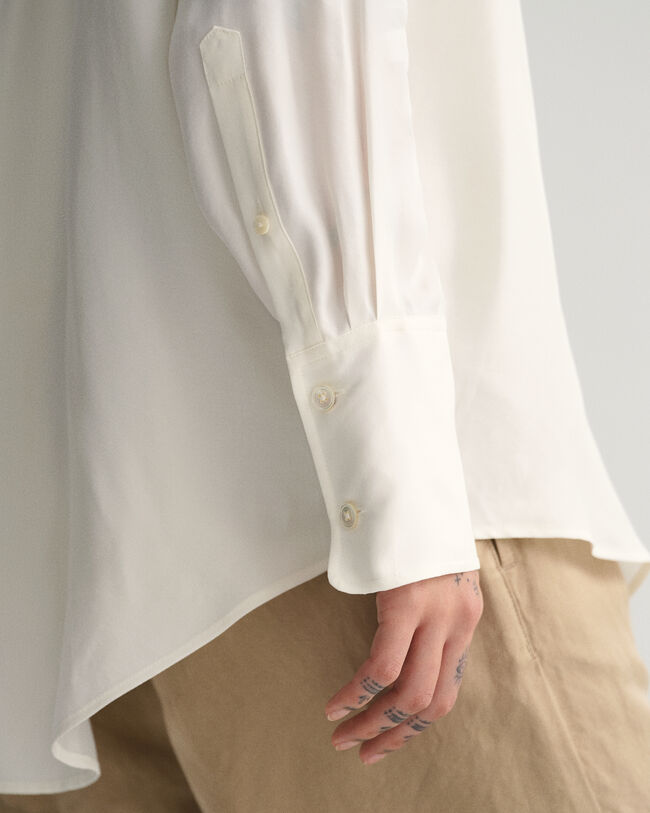 Relaxed Fit hemd met klepzakken