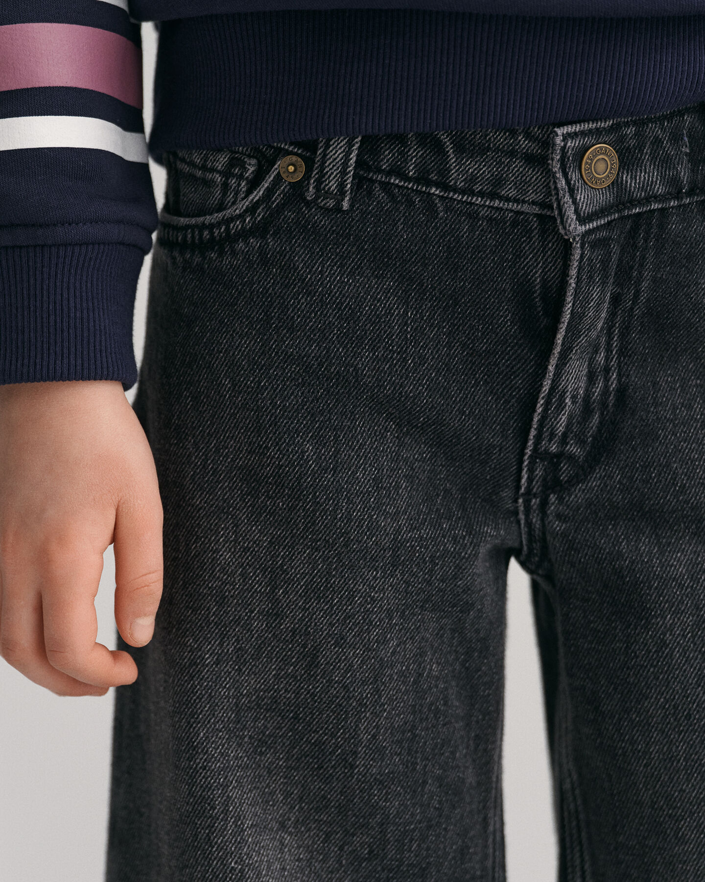 Girls jeans met wijde pijpen