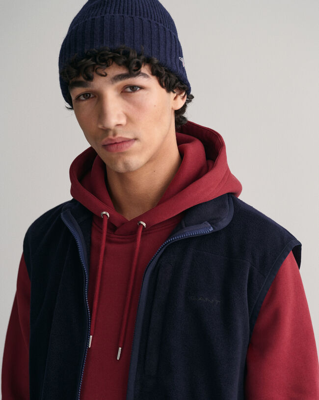 Veste sans manches en polaire