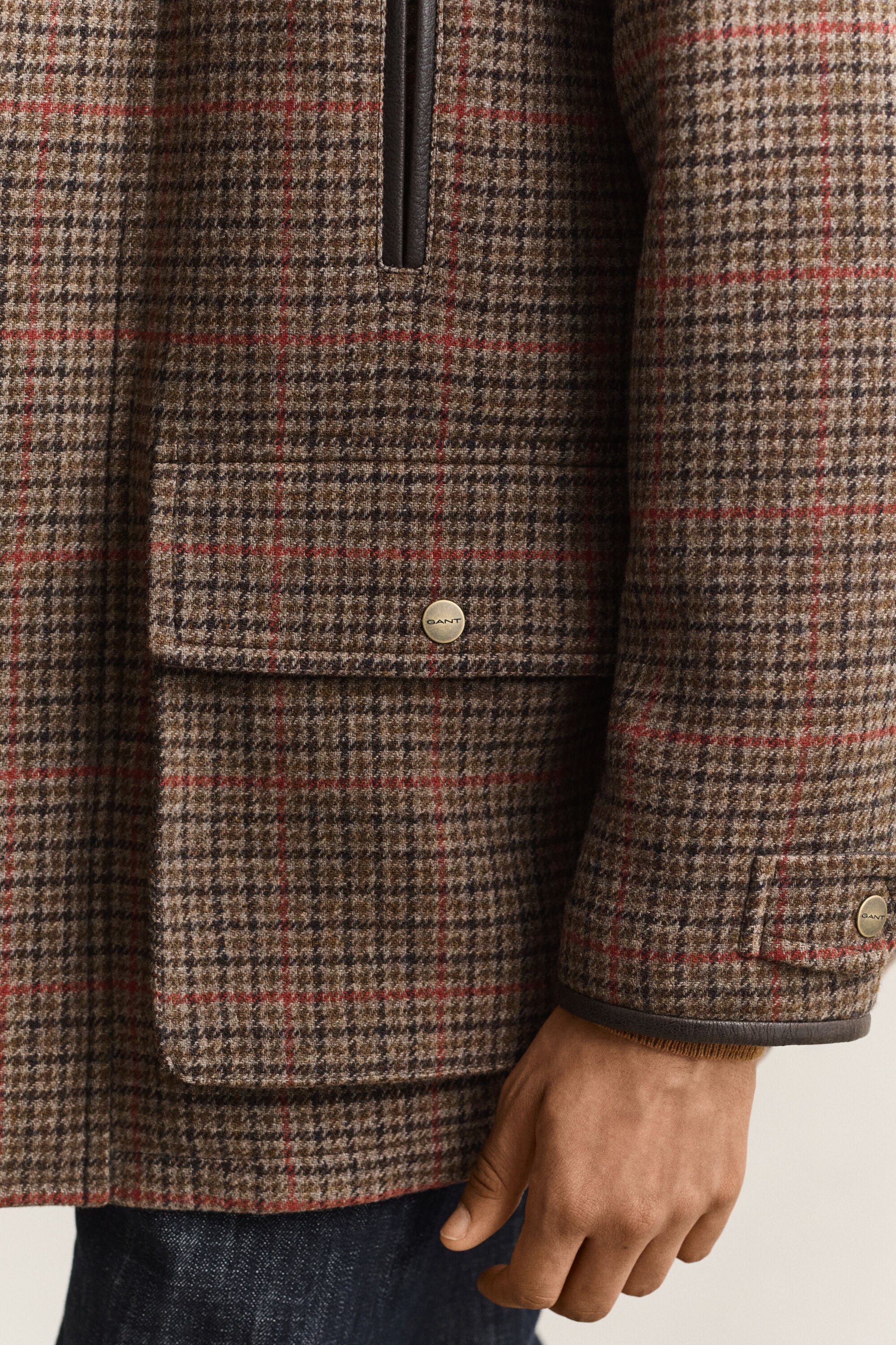 Decker-jack van Britse tweed