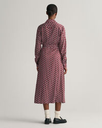 Slim Fit geometrische hemdjurk