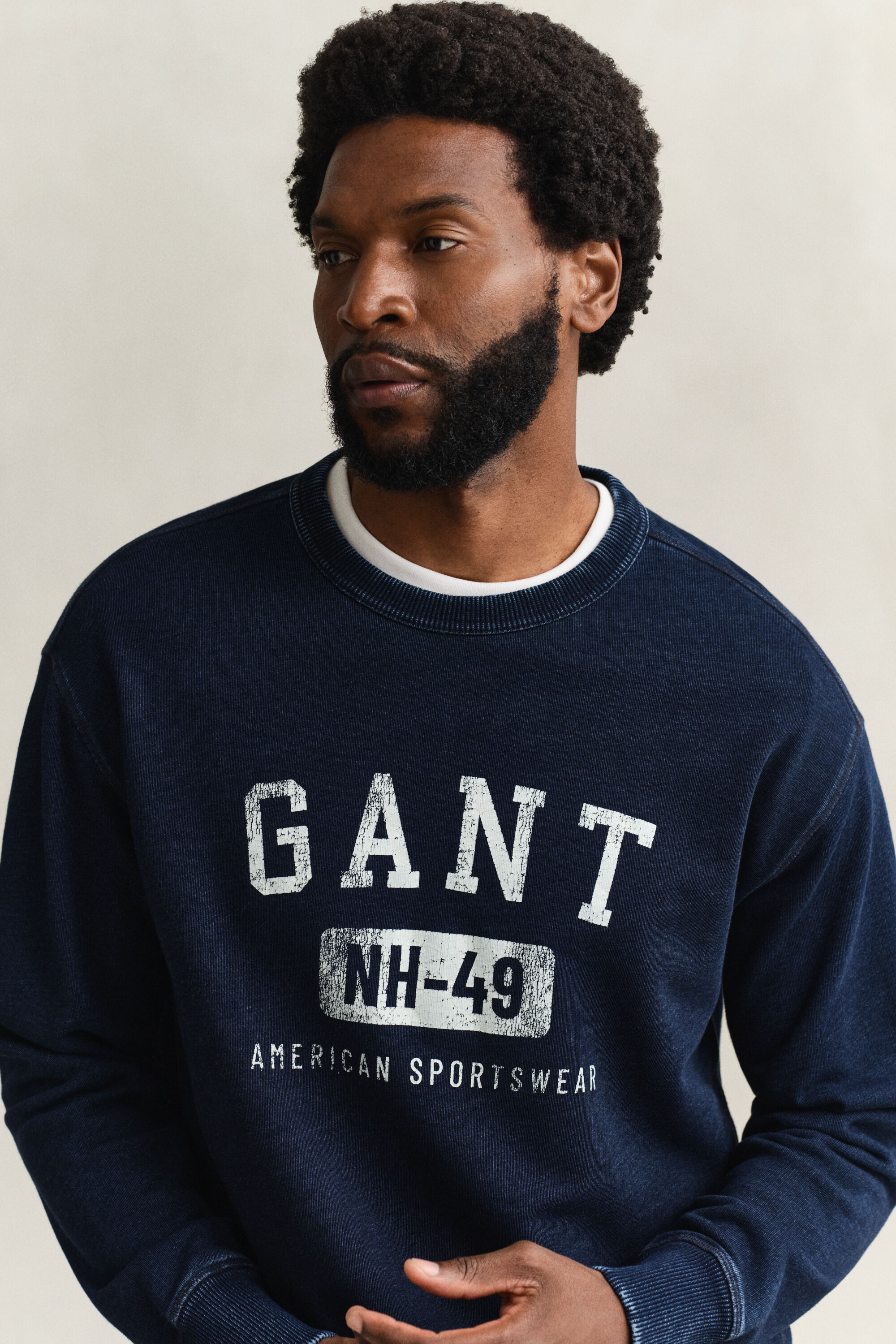 Indigo sweatshirt