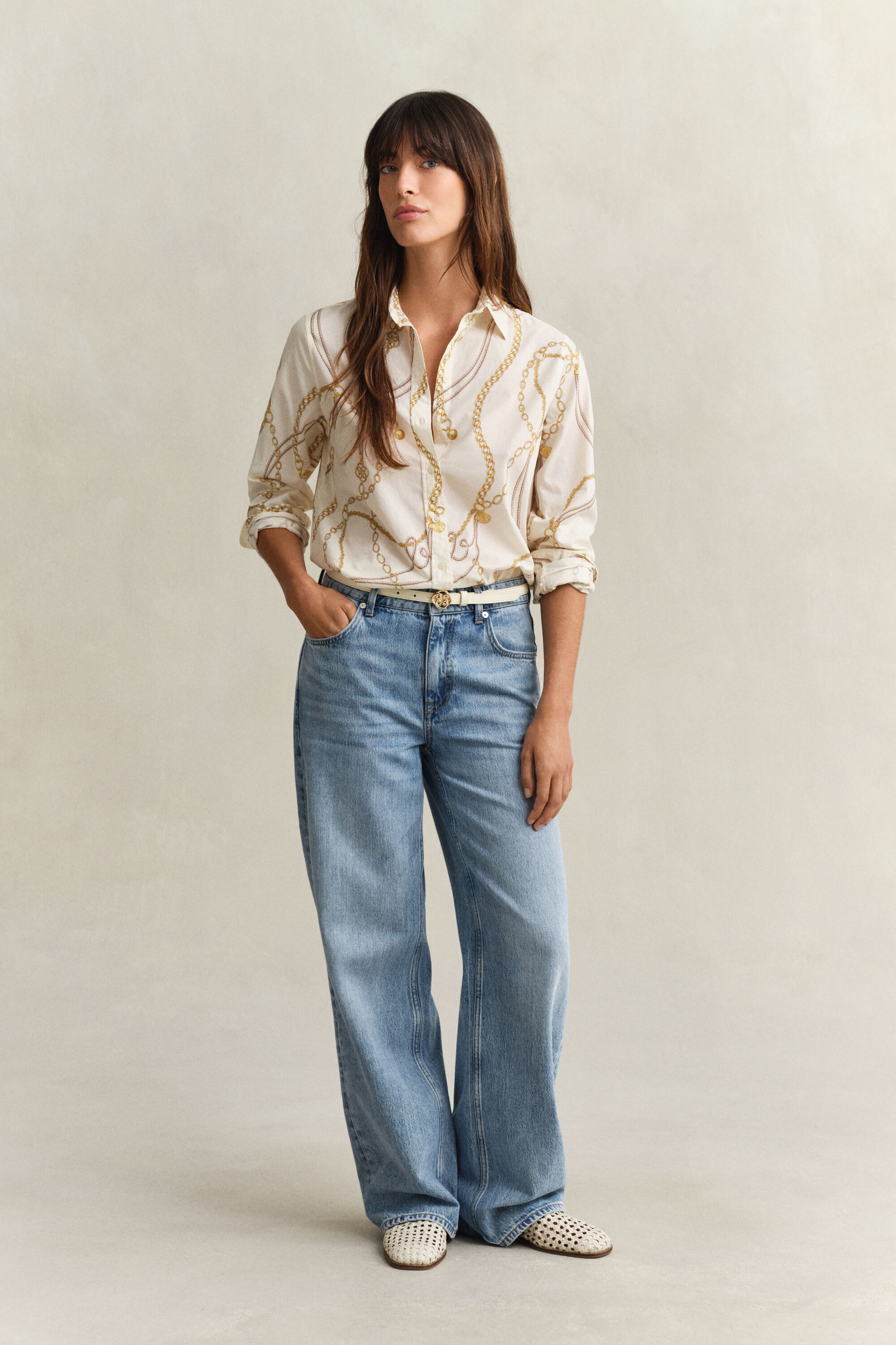 Chemise en voile de coton