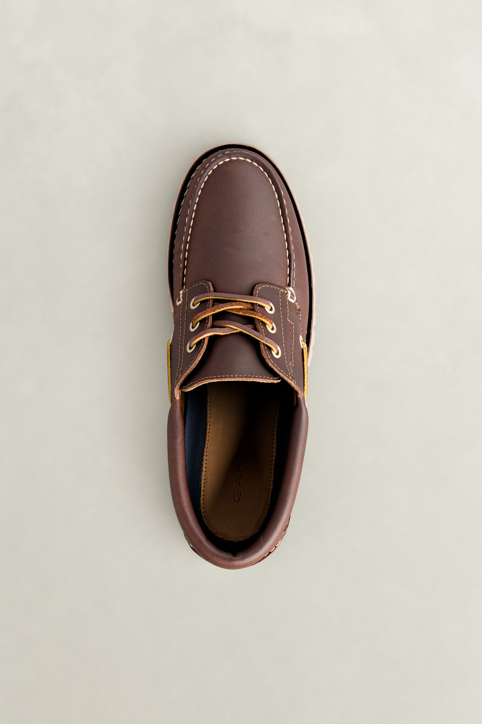 Tratton leren bootschoenen