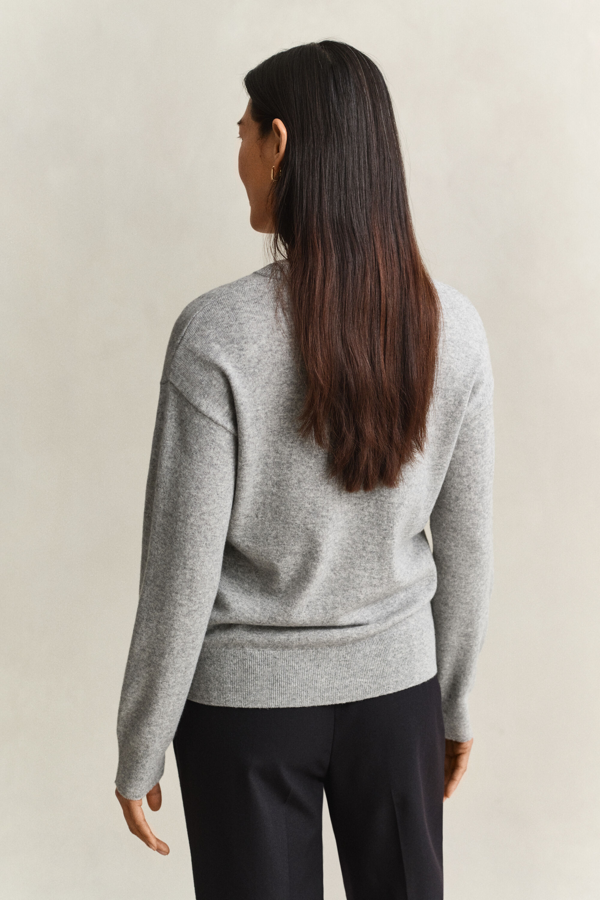 Pull col rond en laine d'agneau ultrafine
