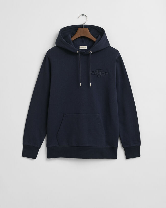 Tonal Shield hoodie