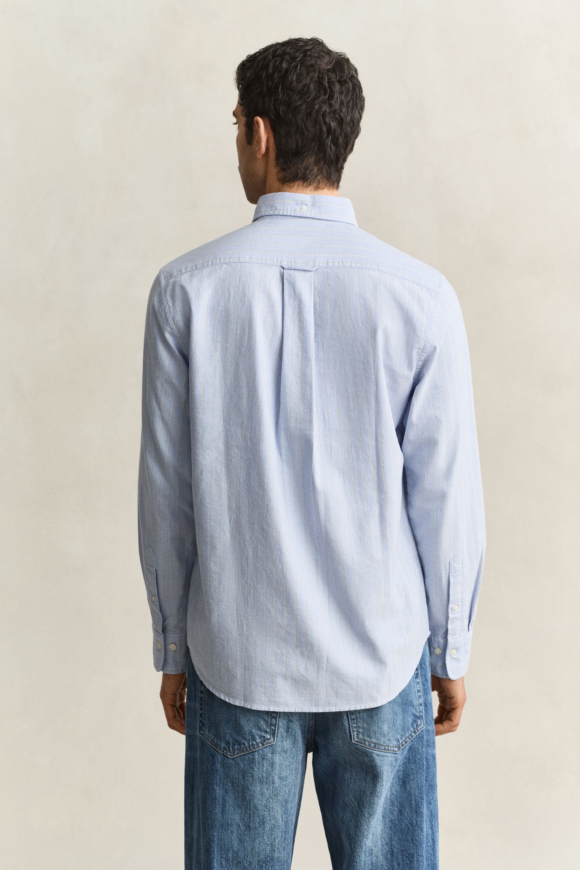 Chemise en coton Oxford à rayures Archive