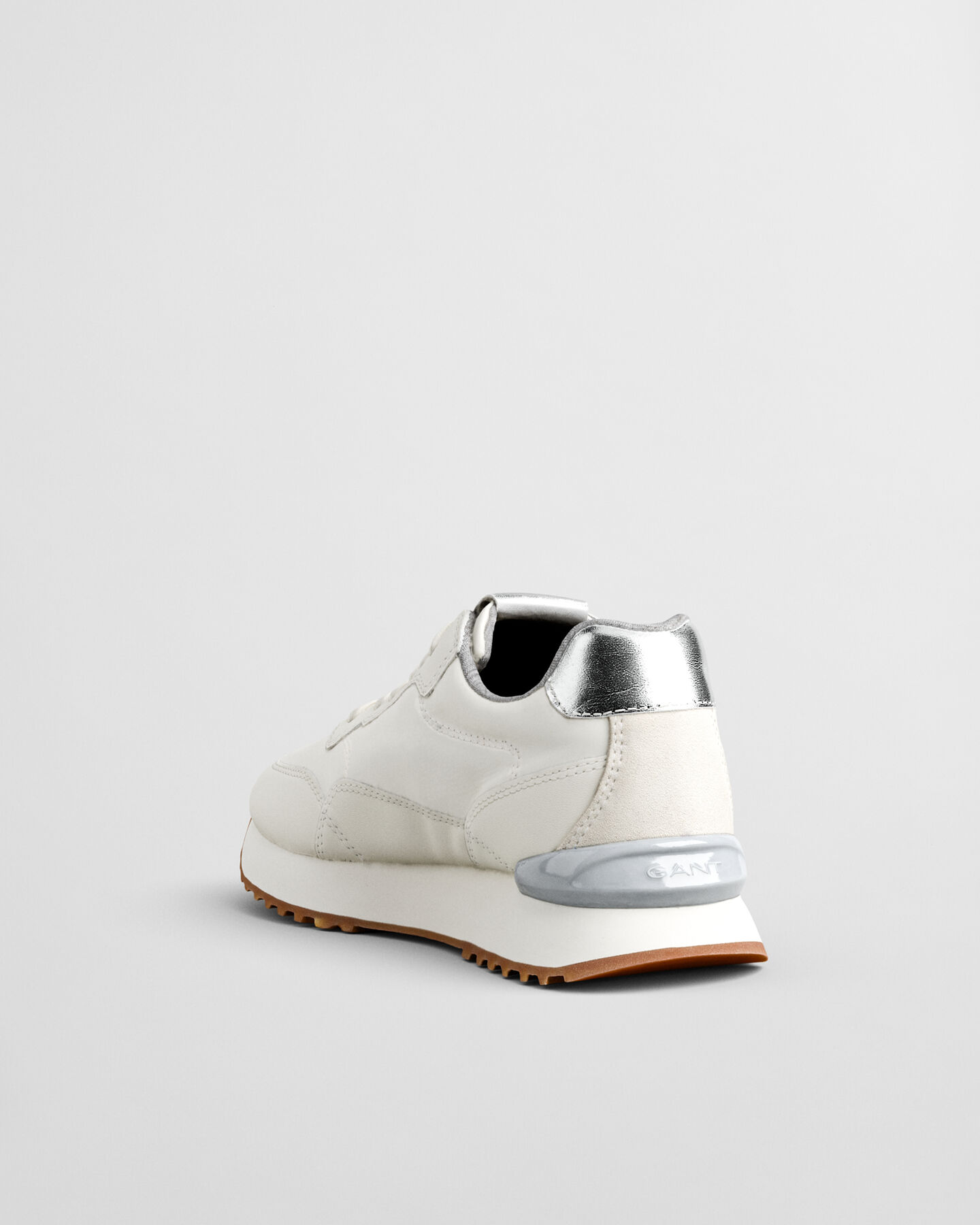 Bevinda sneakers van nylon en leer